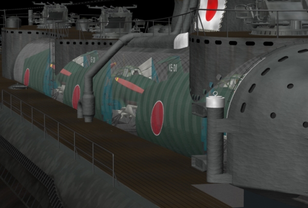 SenToku – Hangar cutaway SenToku - Hangar cutaway