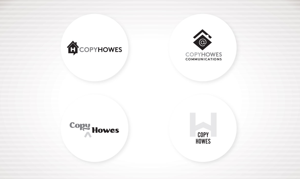 Copy Howes - Logo variations